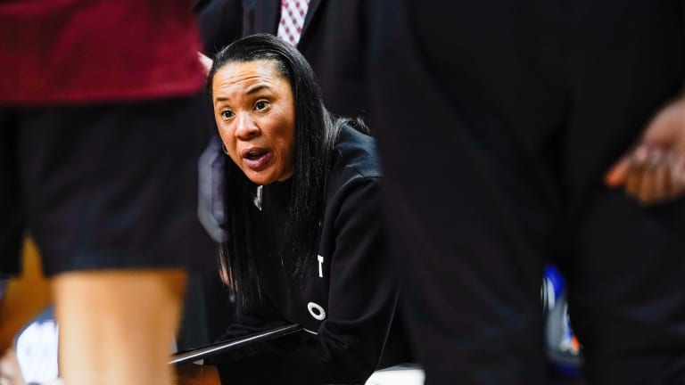 Dawn Staley previews Alabama game